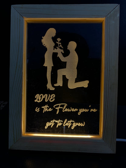 Couple purpose Light Frame Lamp FL5